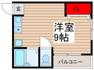 リバティ竹の塚の物件間取画像